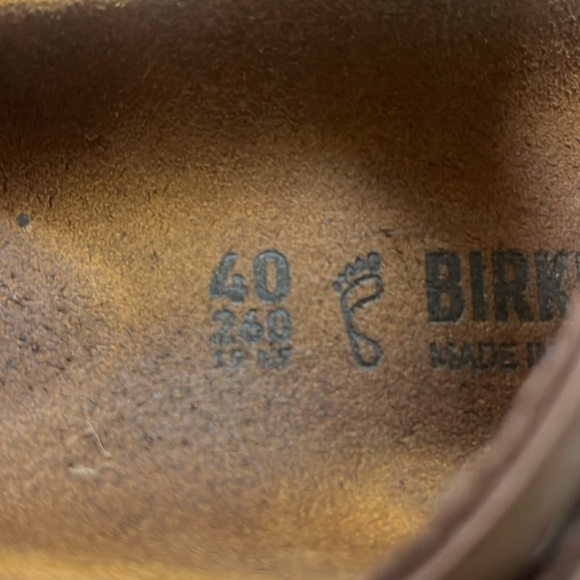 Birkenstock Mayari Sandals Brown Birko-Flor With Toe Strap Women’s 9-9.5 Size 40 - Picture 7 of 8